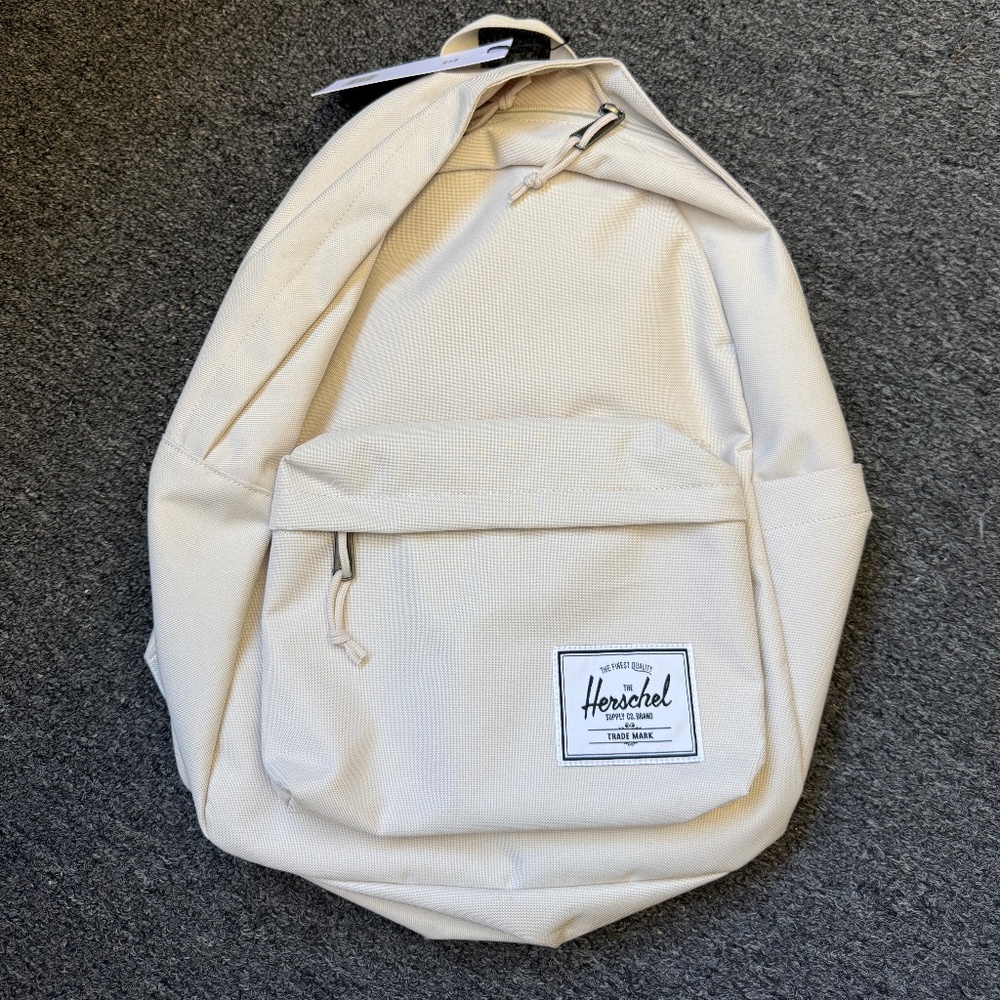 Herschel Classic Backpack, Moonbeam NEW WITH TAGS